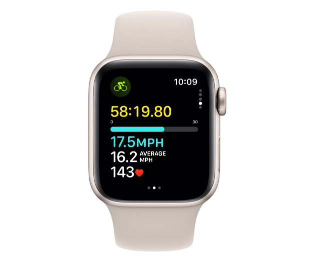 Apple Watch SE 2 40/Starlight Aluminum/Starlight SportBand S/M LTE - 1180683 - zdjęcie 6